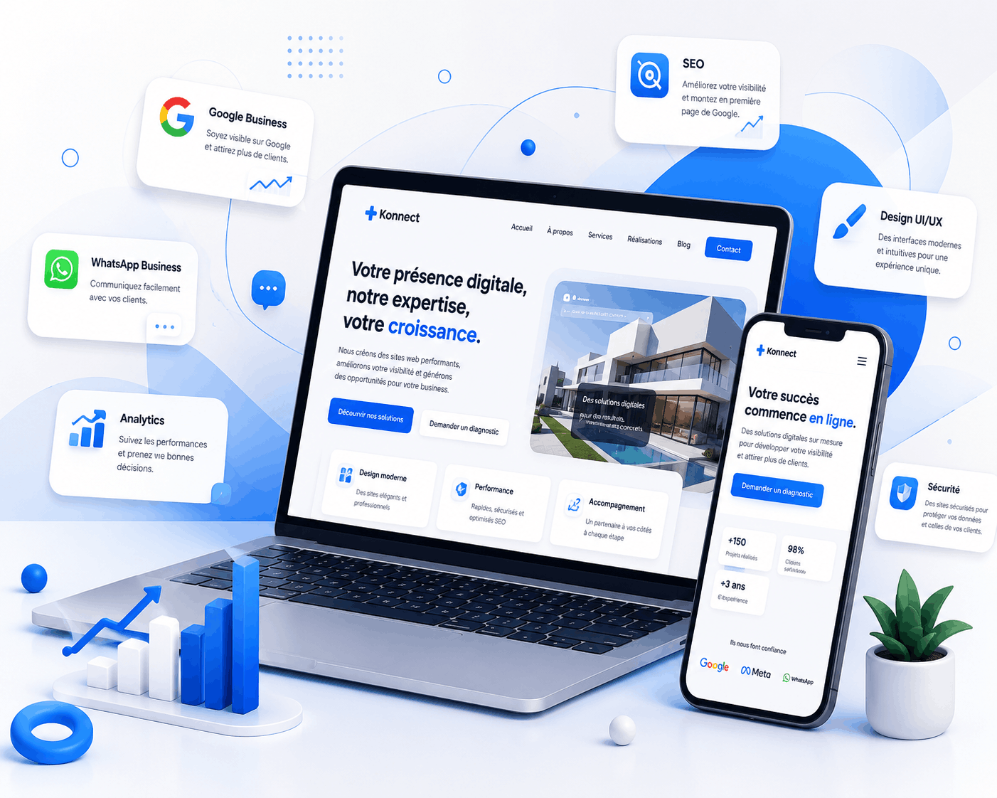 Solutions digitales Konnect